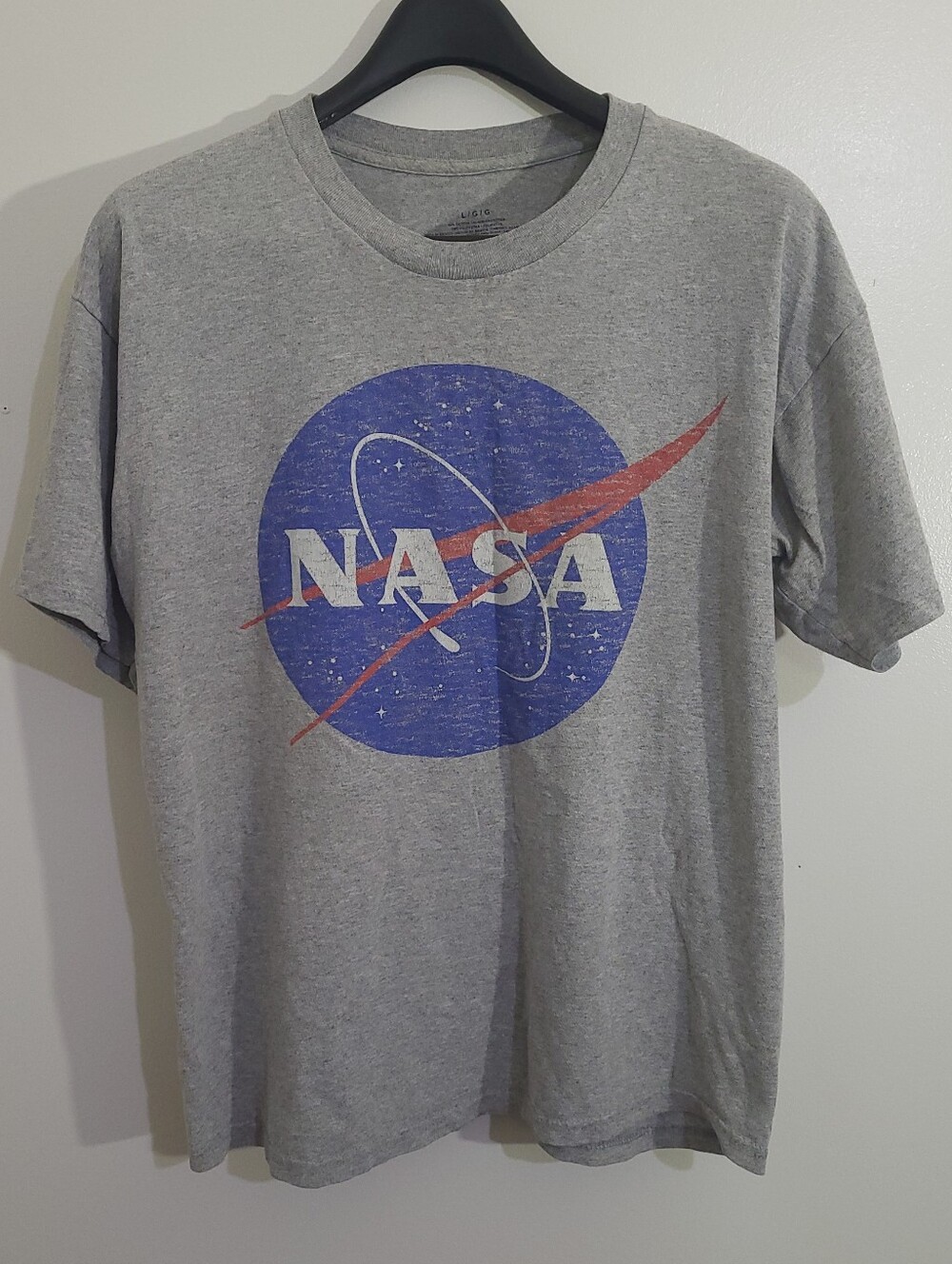 Gray NASA T Shirt